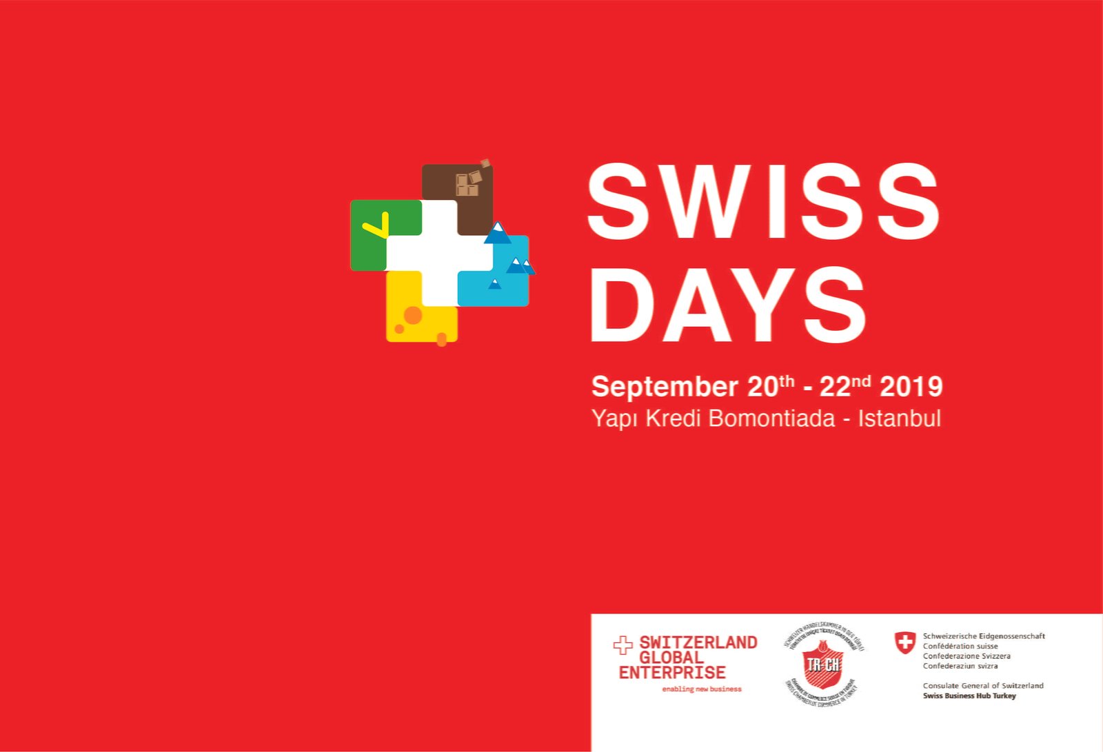 SWISS DAYS 2019 ilk kez 20-22 Eylül’de İstanbul’da…